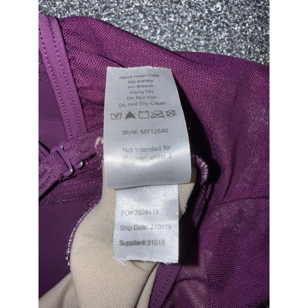 Balera Leotard Size Child Medium Purple - Picture 7 of 7